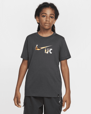 Nike L.F.C. サッカーシャツ ブラック 97 Mサイズ LFC Nike Mens 24/25 Long Sleeve Pre-Match Third Top Black